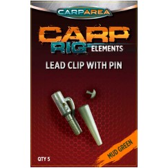 Безопасные клипсы CarpArea Lead Clip with Pin (5 шт.)